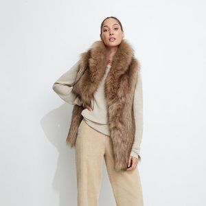 Unreal Fur Fascination Vest- Brand New with Tags